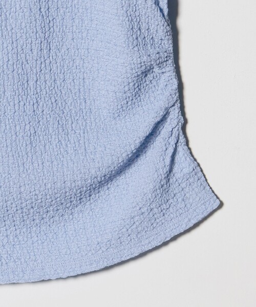 BEAUTY&YOUTH UNITED ARROWS(ビューティーアンドユースユナイテッドアローズ)の「ベロア パイピング ギャザー カットソー(Tシャツ/カットソー・レディース・ホワイト/ブラック/ライトブルー・FREE)」の20枚目の写真
