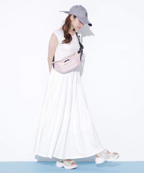 JILL by JILL STUART(ジルバイジルスチュアート)の「<RIBBONシリーズ>リボンショルダーボディバッグ(ボディバッグ/ウエストポーチ・レディース・ブラック/ピンク・FREE)」の14枚目の写真