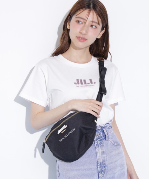 JILL by JILL STUART(ジルバイジルスチュアート)の「<RIBBONシリーズ>リボンショルダーボディバッグ(ボディバッグ/ウエストポーチ・レディース・ブラック/ピンク・FREE)」の8枚目の写真