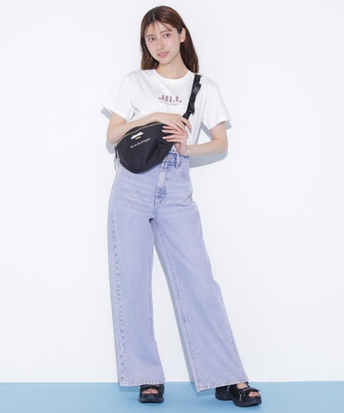 JILL by JILL STUART(ジルバイジルスチュアート)の「<RIBBONシリーズ>リボンショルダーボディバッグ(ボディバッグ/ウエストポーチ・レディース・ブラック/ピンク・FREE)」の10枚目の写真