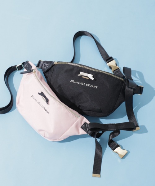 JILL by JILL STUART(ジルバイジルスチュアート)の「<RIBBONシリーズ>リボンショルダーボディバッグ(ボディバッグ/ウエストポーチ・レディース・ブラック/ピンク・FREE)」の15枚目の写真