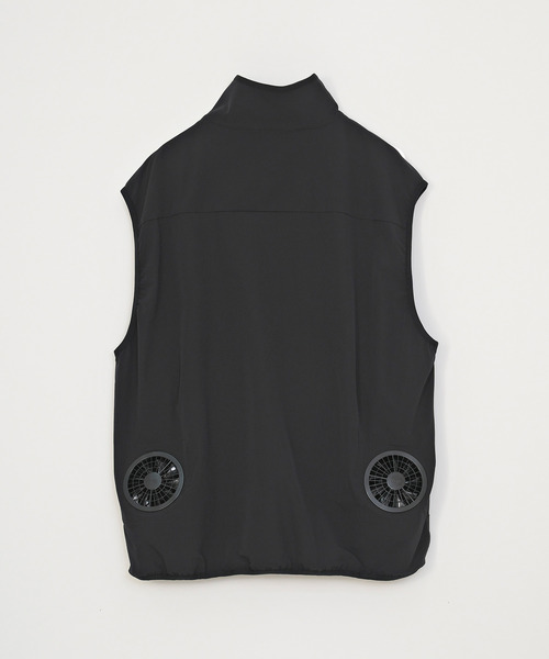 VICTIM(ヴィクティム)の「VICTIM ヴィクティム / ×空調服 AIR-CONDITIONED VEST 空調ナイロンベスト / VTM-26-O-005(ベスト・メンズ・ネイビー/グレー/ブラック・2/1)」の9枚目の写真