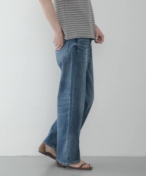 Healthy denim(ヘルシーデニム)の「Healthy DENIM PINK PEPPER MIDRISE(デニムパンツ・レディース・インディゴブルー・25/24)」の5枚目の写真
