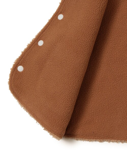 BEAMS mini(ビームスミニ)の「【WEB限定】ベビー ボア ベスト 2026FW(70~80cm)秋冬 定番 人気 プチプラ カジュアル もこもこ(ロンパース・キッズ・ベージュ/ホワイト系その他5・80/70)」の11枚目の写真