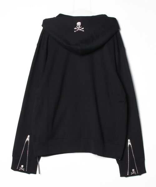 mastermind JAPAN（マスターマインド）の「SWAROVSKI  CRYSTALSZIP UP HOODIE（パーカー・メンズ・ブラック・XL）」の2枚目の写真
