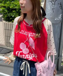 HELLO.SANFRANCISCO | 【HELLO.SANFRANCISCO】ワッフルラグランドット半袖TEE(Tシャツ/カットソー)