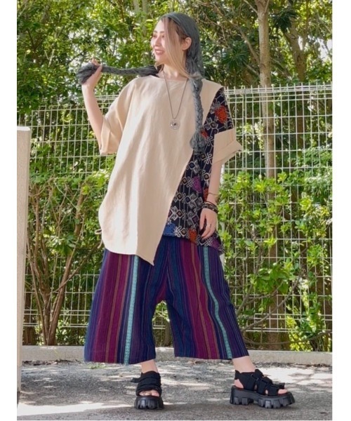 チャイハネ(チャイハネ)の「【チャイハネ】ラナダイMEN'Sサルエルパンツ(その他パンツ・メンズ・ブラック/ベージュ/レッド・FREE)」の5枚目の写真