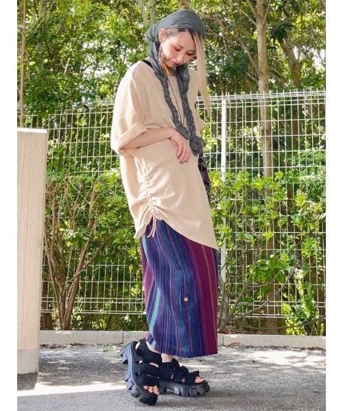 チャイハネ(チャイハネ)の「【チャイハネ】ラナダイMEN'Sサルエルパンツ(その他パンツ・メンズ・ブラック/ベージュ/レッド・FREE)」の6枚目の写真