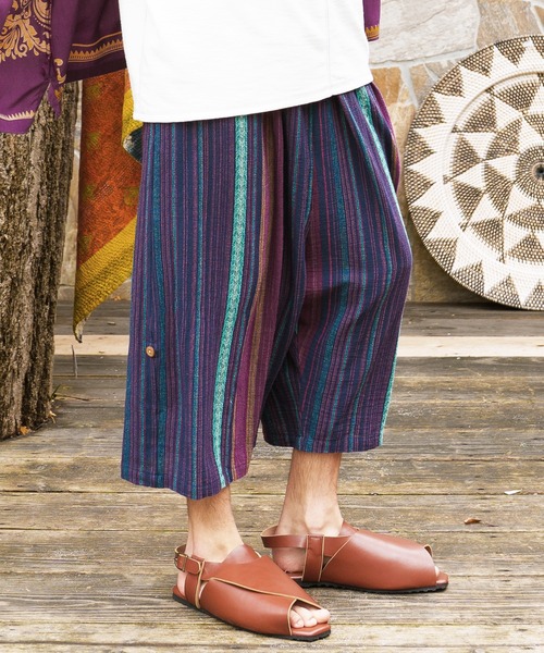 チャイハネ(チャイハネ)の「【チャイハネ】ラナダイMEN'Sサルエルパンツ(その他パンツ・メンズ・ブラック/ベージュ/レッド・FREE)」の4枚目の写真