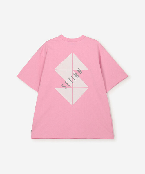Bshop（ビショップ）の「Setinn | Puzzle ロゴ Tシャツ MEN（Tシャツ/カットソー・メンズ・ピンク・L）」の4枚目の写真