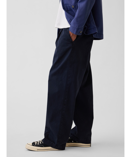 GAP(ギャップ)の「バギーカーキパンツ(その他パンツ・メンズ・ブラック/ネイビー・L/XS/XL/S/M)」の4枚目の写真