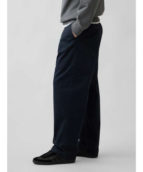 GAP(ギャップ)の「バギーカーキパンツ(その他パンツ・メンズ・ブラック/ネイビー・L/XS/XL/S/M)」の2枚目の写真