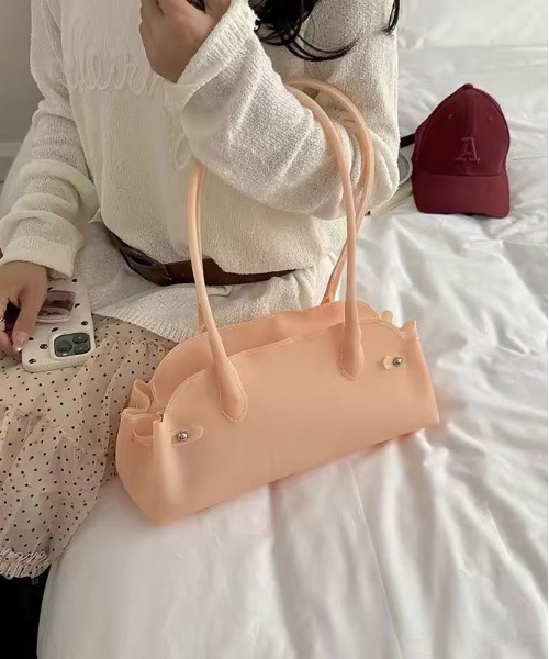 ammy.（エイミードット）の「【 ammy. / エイミードット 】 パステル スリム ジェリー ハンドバッグ（ショルダーバッグ・レディース・グリーン/パープル/イエロー/ミント/コーラル・FREE）」の5枚目の写真