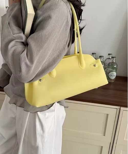 ammy.（エイミードット）の「【 ammy. / エイミードット 】 パステル スリム ジェリー ハンドバッグ（ショルダーバッグ・レディース・グリーン/パープル/イエロー/ミント/コーラル・FREE）」の7枚目の写真