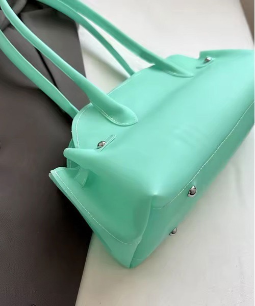 ammy.（エイミードット）の「【 ammy. / エイミードット 】 パステル スリム ジェリー ハンドバッグ（ショルダーバッグ・レディース・グリーン/パープル/イエロー/ミント/コーラル・FREE）」の13枚目の写真
