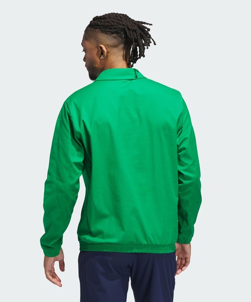 adidas(アディダス)の「オリジナルス ウインドジャケット【adidas Golf/アディダスゴルフ】(スウェット・メンズ・グリーン・X-LARGE/SMALL/MEDIUM/LARGE/3XL/XX-LARGE)」の2枚目の写真