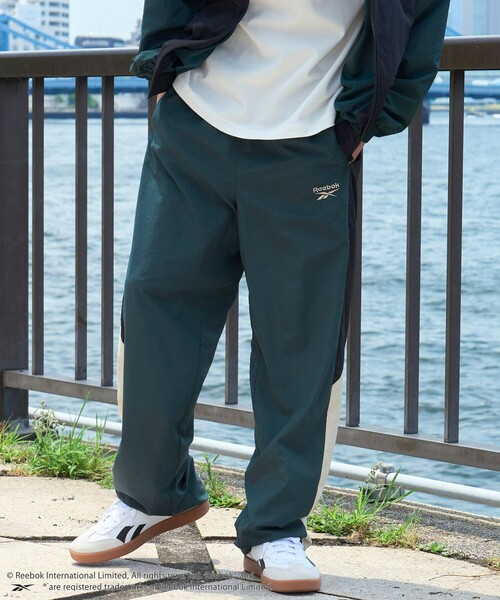 Reebok(リーボック)の「Reebok(リーボック)別注ナイロントラックパンツ(その他パンツ・メンズ・ケリーグリーン/ダークグレー/クリーム・L/S/M/XL)」の7枚目の写真