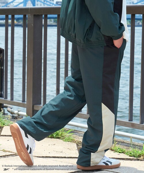Reebok(リーボック)の「Reebok(リーボック)別注ナイロントラックパンツ(その他パンツ・メンズ・ケリーグリーン/ダークグレー/クリーム・L/S/M/XL)」の8枚目の写真