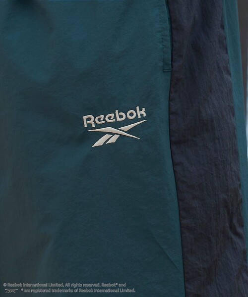 Reebok(リーボック)の「Reebok(リーボック)別注ナイロントラックパンツ(その他パンツ・メンズ・ケリーグリーン/ダークグレー/クリーム・L/S/M/XL)」の10枚目の写真