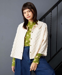 anuke Collarless Shaggy Coat 62420004（その他アウター）｜anuke