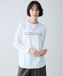 ロングスリーブロゴTシャツ
