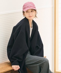 ウールライク オーバーサイズ ジャケットコート
