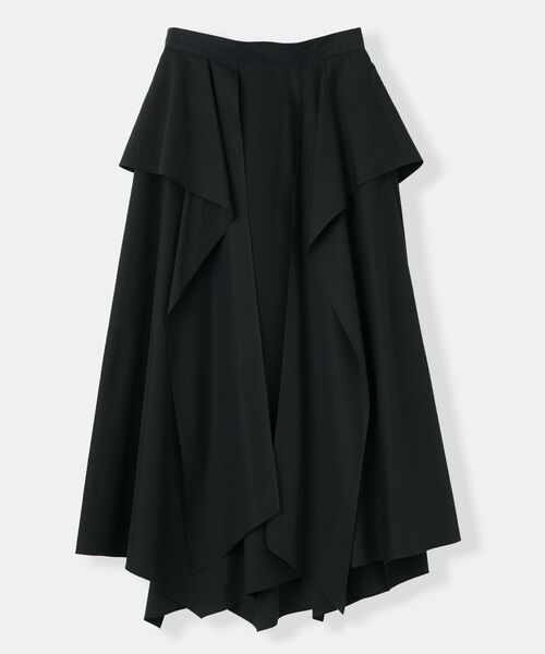 LANVIN en Bleu(ランバンオンブルー)の「タイプライター2WAYスカート(スカート・レディース・チャコールグレー/ブラック/ボルドー・36/38)」の2枚目の写真