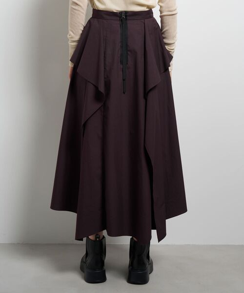 LANVIN en Bleu(ランバンオンブルー)の「タイプライター2WAYスカート(スカート・レディース・チャコールグレー/ブラック/ボルドー・36/38)」の9枚目の写真