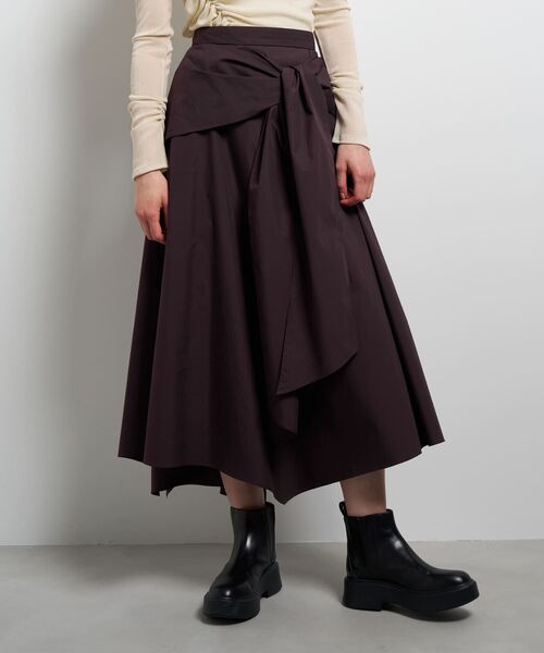 LANVIN en Bleu(ランバンオンブルー)の「タイプライター2WAYスカート(スカート・レディース・チャコールグレー/ブラック/ボルドー・36/38)」の11枚目の写真