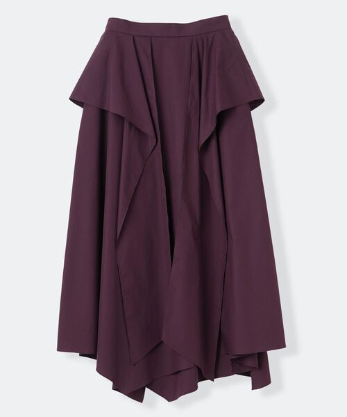 LANVIN en Bleu(ランバンオンブルー)の「タイプライター2WAYスカート(スカート・レディース・チャコールグレー/ブラック/ボルドー・36/38)」の18枚目の写真