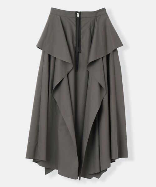 LANVIN en Bleu(ランバンオンブルー)の「タイプライター2WAYスカート(スカート・レディース・チャコールグレー/ブラック/ボルドー・36/38)」の19枚目の写真