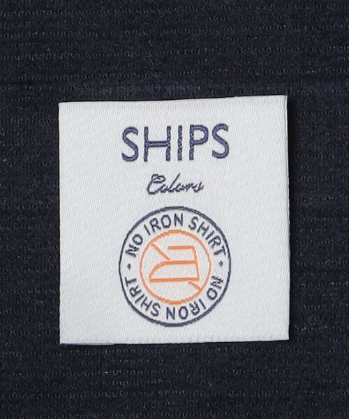 SHIPS Colors（シップス カラーズ）の「SHIPS Colors:ノーアイロン コーデュロイ ワイドカラー シャツ◆（シャツ/ブラウス・メンズ・ベージュ/ライトブルー/ブラウン/ネイビー・SMALL/MEDIUM/LARGE/X-LARGE）」の9枚目の写真
