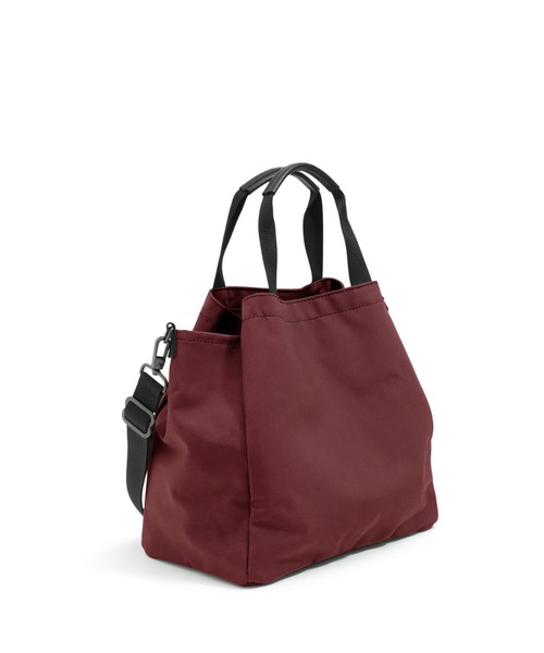 STANDARD SUPPLY(スタンダードサプライ)の「スタンダードサプライ / SIMPLICITY シンプリシティ / 26FW限定カラー2WAY FOLD TOTE 2ウェイフォールドトート(トートバッグ・レディース・ボルドー・FREE)」の4枚目の写真