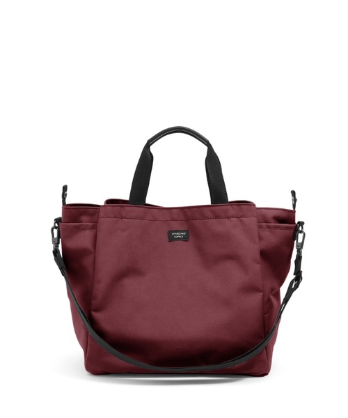 STANDARD SUPPLY(スタンダードサプライ)の「スタンダードサプライ / SIMPLICITY シンプリシティ / 26FW限定カラー2WAY FOLD TOTE 2ウェイフォールドトート(トートバッグ・レディース・ボルドー・FREE)」の5枚目の写真