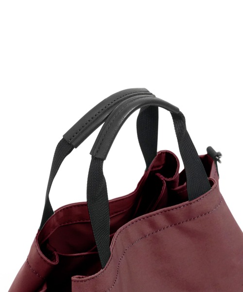 STANDARD SUPPLY(スタンダードサプライ)の「スタンダードサプライ / SIMPLICITY シンプリシティ / 26FW限定カラー2WAY FOLD TOTE 2ウェイフォールドトート(トートバッグ・レディース・ボルドー・FREE)」の6枚目の写真