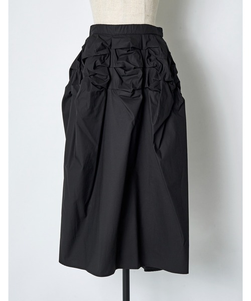 RUMCHE(ラムシェ)の「Snowflake Cotton Skirt / スノーフレークコットンスカート(スカート・レディース・ブラック・FREE)」の9枚目の写真