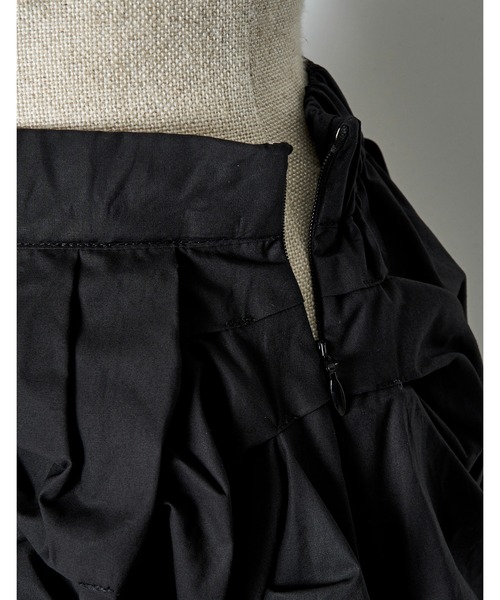 RUMCHE(ラムシェ)の「Snowflake Cotton Skirt / スノーフレークコットンスカート(スカート・レディース・ブラック・FREE)」の4枚目の写真