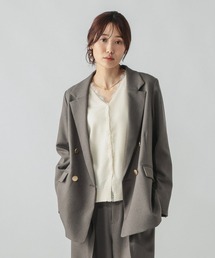 GLOBAL WORK（グローバルワーク）の「お手入れラクラクセットアップ ジャケット 902966（テーラードジャケット）」
