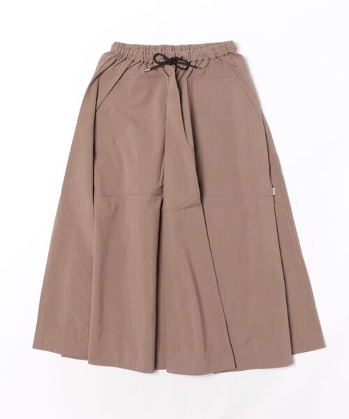 DANTON（ダントン）の「Women's C/N Twill Easy Skirt（スカート・レディース・ブラウン/チャコール/ベージュ/ネイビー・36/38）」の2枚目の写真