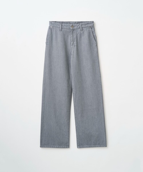 Juha(ユハ)の「FORMED WIDE DENIM(SUMMER)(デニムパンツ・メンズ・インディゴブルー/グレー/ホワイト/ブラック・4/3/2)」の12枚目の写真