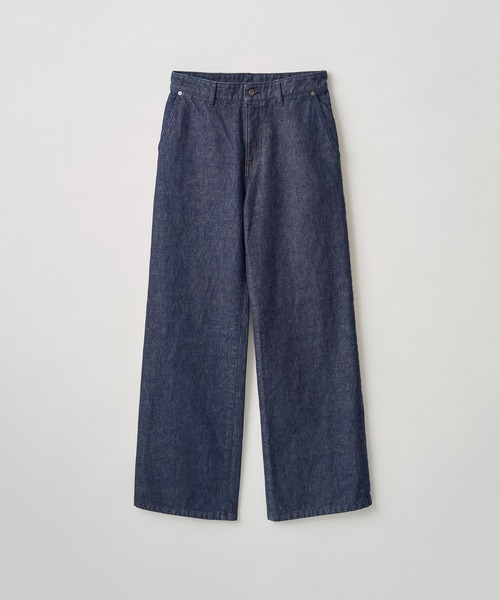 Juha(ユハ)の「FORMED WIDE DENIM(SUMMER)(デニムパンツ・メンズ・インディゴブルー/グレー/ホワイト/ブラック・4/3/2)」の13枚目の写真