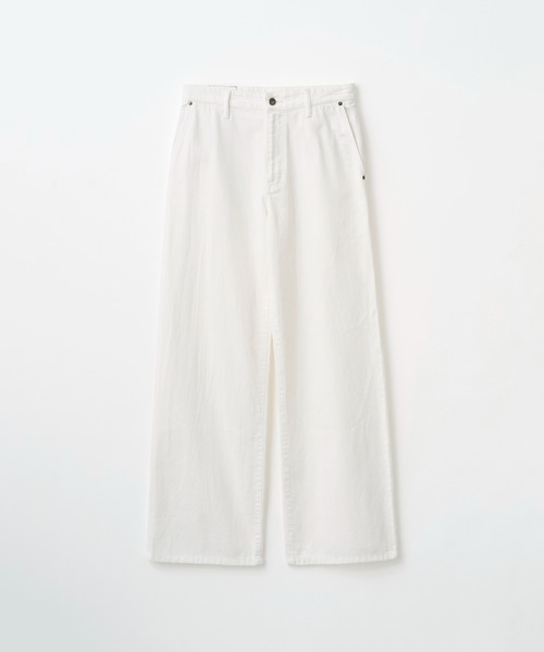 Juha(ユハ)の「FORMED WIDE DENIM(SUMMER)(デニムパンツ・メンズ・インディゴブルー/グレー/ホワイト/ブラック・4/3/2)」の14枚目の写真