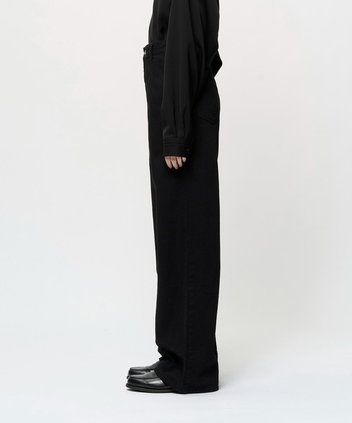Juha(ユハ)の「FORMED WIDE DENIM(SUMMER)(デニムパンツ・メンズ・インディゴブルー/グレー/ホワイト/ブラック・4/3/2)」の22枚目の写真