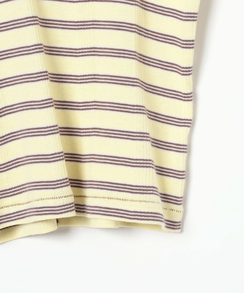 Robert P.Miller（ロバート ピー ミラー）の「[WEB限定]【Robert P.Miller】Prib Henley hoodie（Tシャツ/カットソー・レディース・ダークグレー/ブラウン系その他/イエロー・FREE）」の12枚目の写真