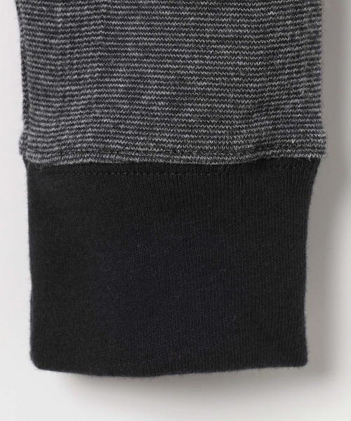 Robert P.Miller（ロバート ピー ミラー）の「[WEB限定]【Robert P.Miller】Prib Henley hoodie（Tシャツ/カットソー・レディース・ダークグレー/ブラウン系その他/イエロー・FREE）」の14枚目の写真