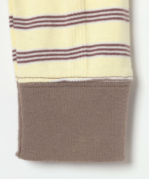 Robert P.Miller（ロバート ピー ミラー）の「[WEB限定]【Robert P.Miller】Prib Henley hoodie（Tシャツ/カットソー・レディース・ダークグレー/ブラウン系その他/イエロー・FREE）」の16枚目の写真