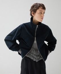 leinwande（ラインヴァンド）の「Short Zip Blouson / ショートジップブルゾン（ブルゾン）」