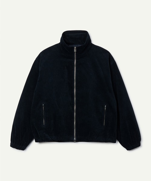 leinwande（ラインヴァンド）の「Short Zip Blouson / ショートジップブルゾン（ブルゾン・レディース・BROWN/Navy/Beige・ONE SIZE）」の5枚目の写真