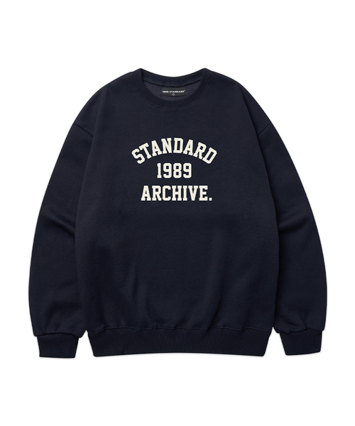 1989STANDARD(1989スタンダード)の「STANDARD ARCH スウェット (STMSTD-0254)(スウェット・メンズ・ライトグレー/バーガンディー/オートミール/ダークグレー/ブラック/ネイビー・MEDIUM/LARGE/X-LARGE)」の5枚目の写真