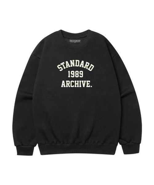 1989STANDARD(1989スタンダード)の「STANDARD ARCH スウェット (STMSTD-0254)(スウェット・メンズ・ライトグレー/バーガンディー/オートミール/ダークグレー/ブラック/ネイビー・MEDIUM/LARGE/X-LARGE)」の1枚目の写真